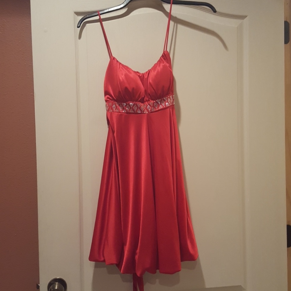 Red dress